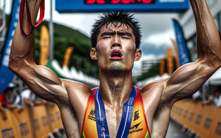 Groshelle takes first in Calamity Triathlon