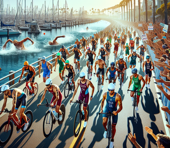 Race the coast at the Newport Harbor Triathlon