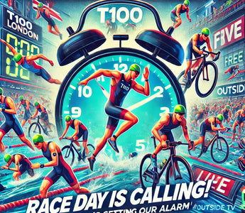 The London T100 Triathlon features stars like Lucy Charles-Barclay & Sam Long. 🏊‍♂️🚴‍♀️🏃‍♂️