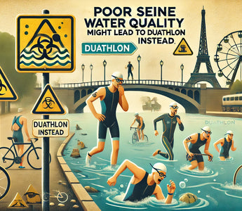 🏊‍♂️🚴‍♀️🏃‍♂️ Poor Seine water quality might lead to a duathlon instead.