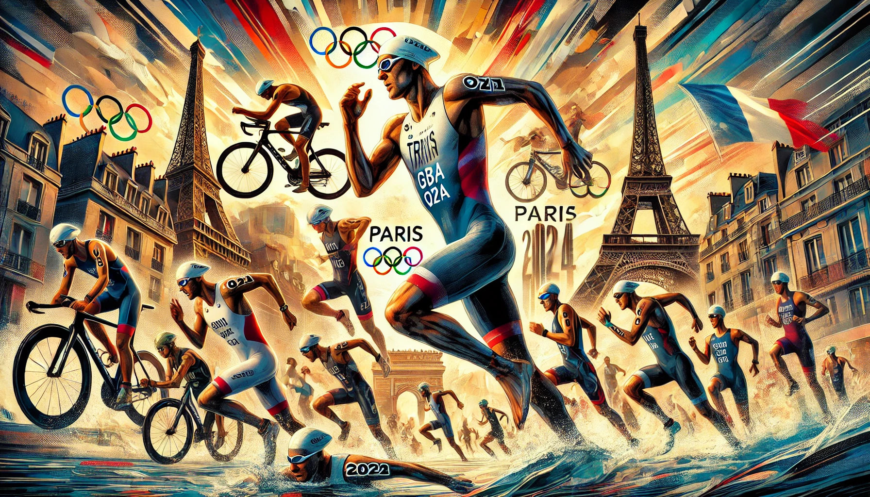 Triathlon's Titans Battle for Olympic Glory in Paris 2024: Our Medal P ...