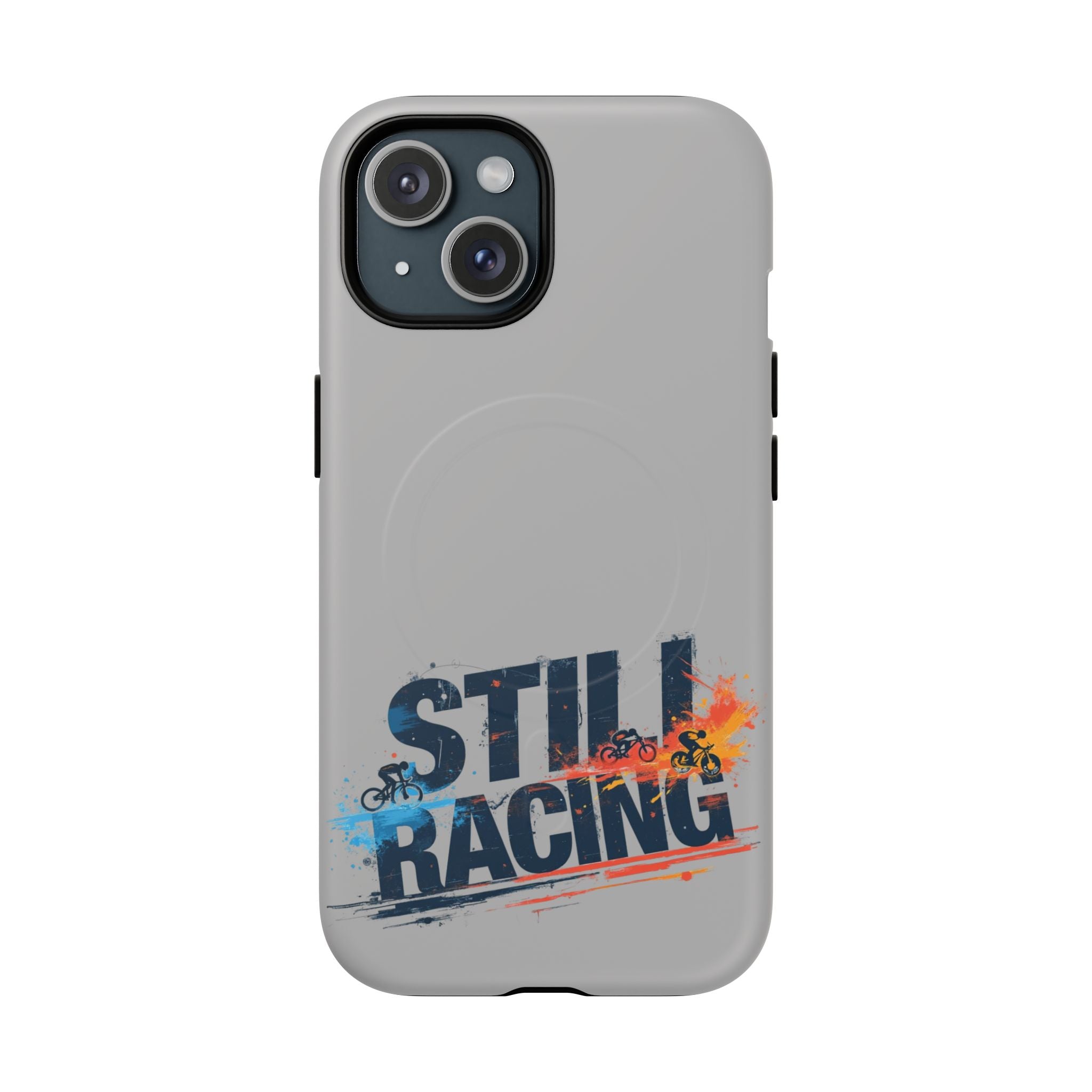 Magnetic Phone Case - Still Racing Design for Cyclists