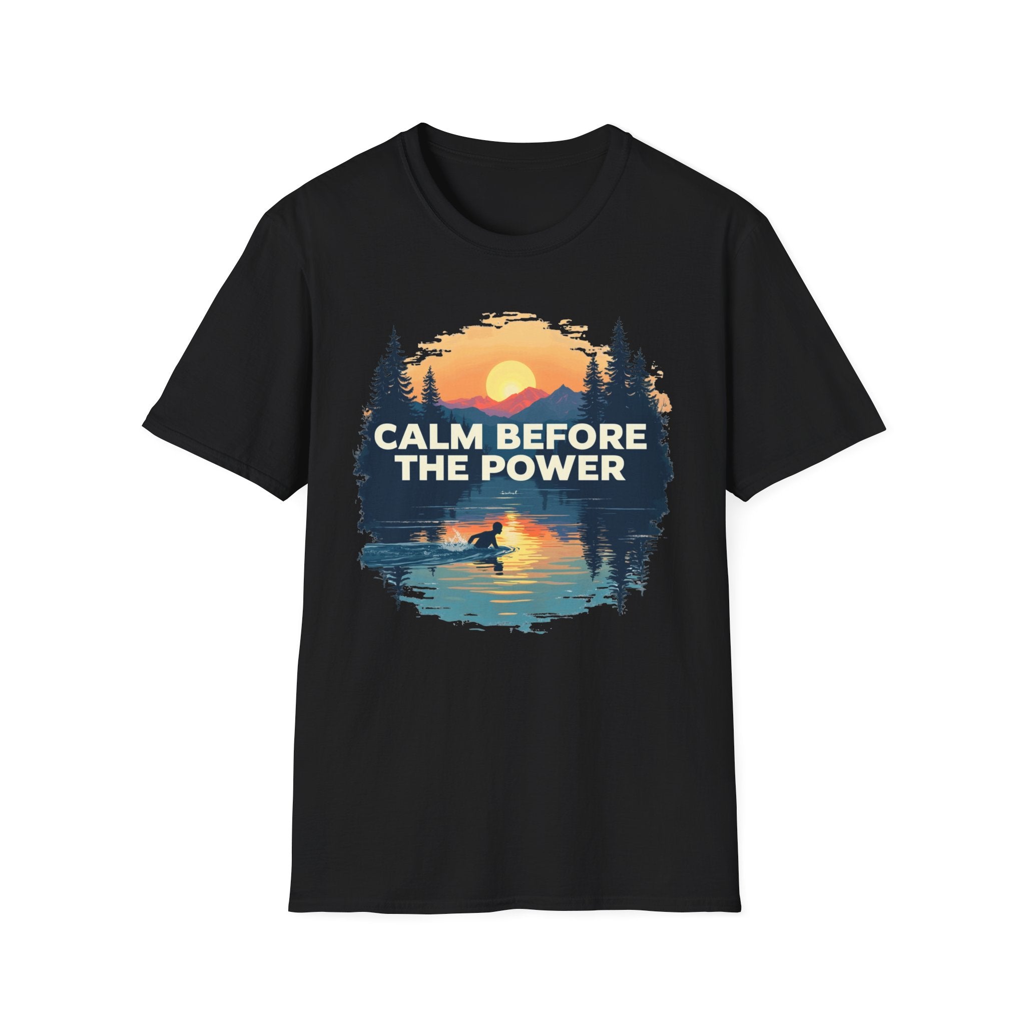 Eco-Friendly Unisex Adventure T-Shirt – Soft Ring-Spun Cotton, Breathable & Durable, Sustainable Outdoor Apparel, Gift for Nature Enthusiasts, Relaxing Casual Wear
