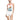 Vintage Damen-Badeanzug — 'Stay Calm, Tri On' Capybara Triathletin Badeanzug