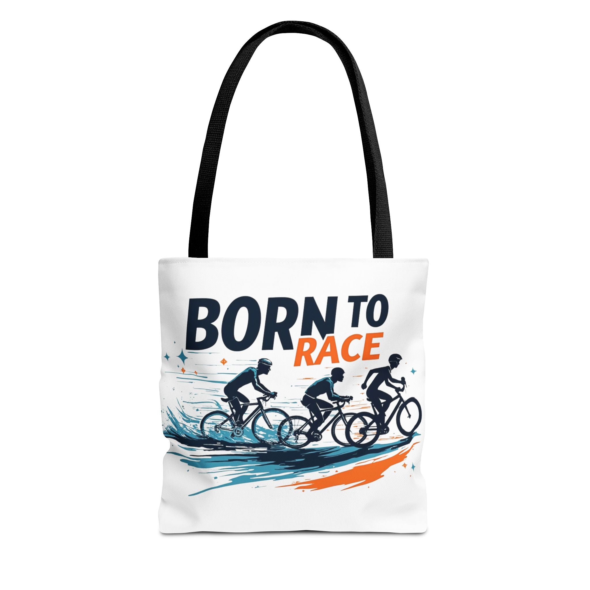 Born to Race Cycling Tote Bag – Bike Race Graphic Tote