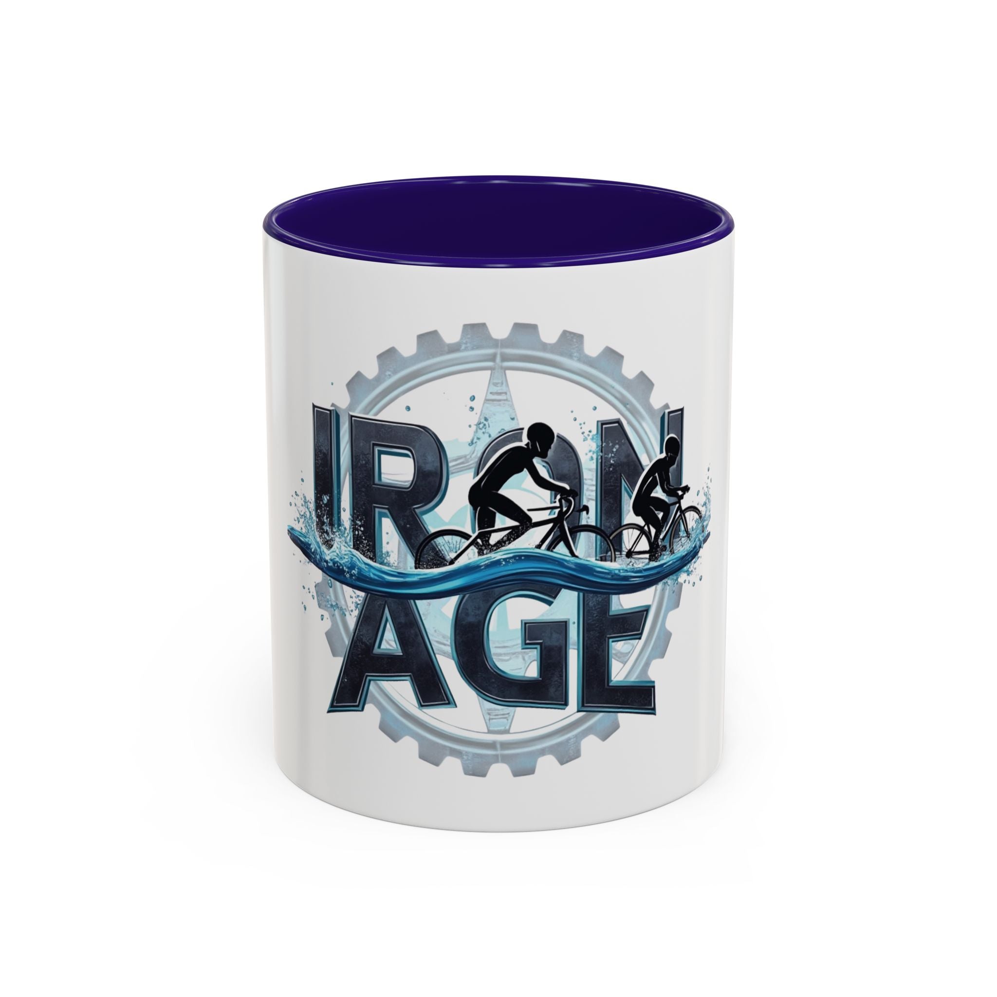 Ceramic Cycling Mug - Vibrant Design for Training Rides (11oz/15oz)