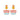 Grandmas & Grandpas Finisher Sticker – 'Cheering Loud Since Day One' Kiss-Cut Sticker