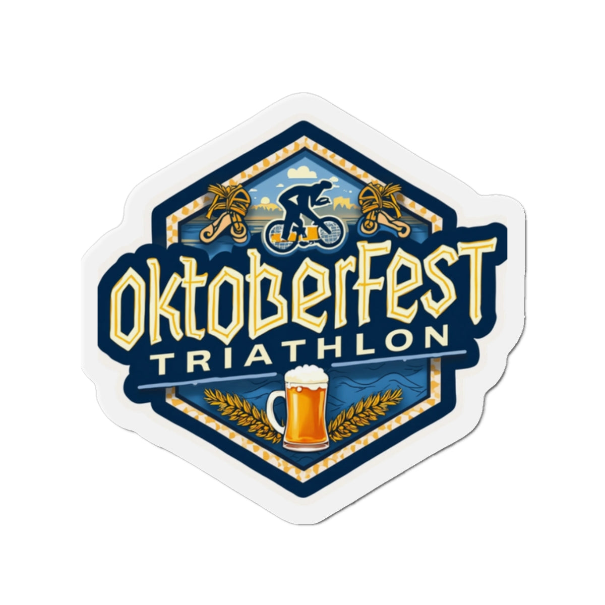 Oktoberfest-Stanzmagnete – Lustiges Küchendekor, Geschenk für Bierliebhaber, Partygeschenke, Oktoberfestfeier, Heimbar-Dekoration 