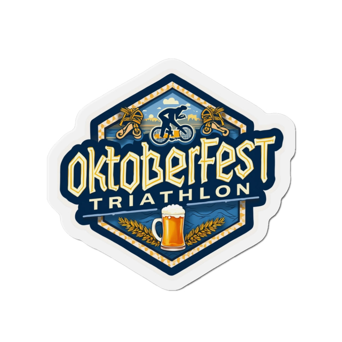 Oktoberfest-Stanzmagnete – Lustiges Küchendekor, Geschenk für Bierliebhaber, Partygeschenke, Oktoberfestfeier, Heimbar-Dekoration 