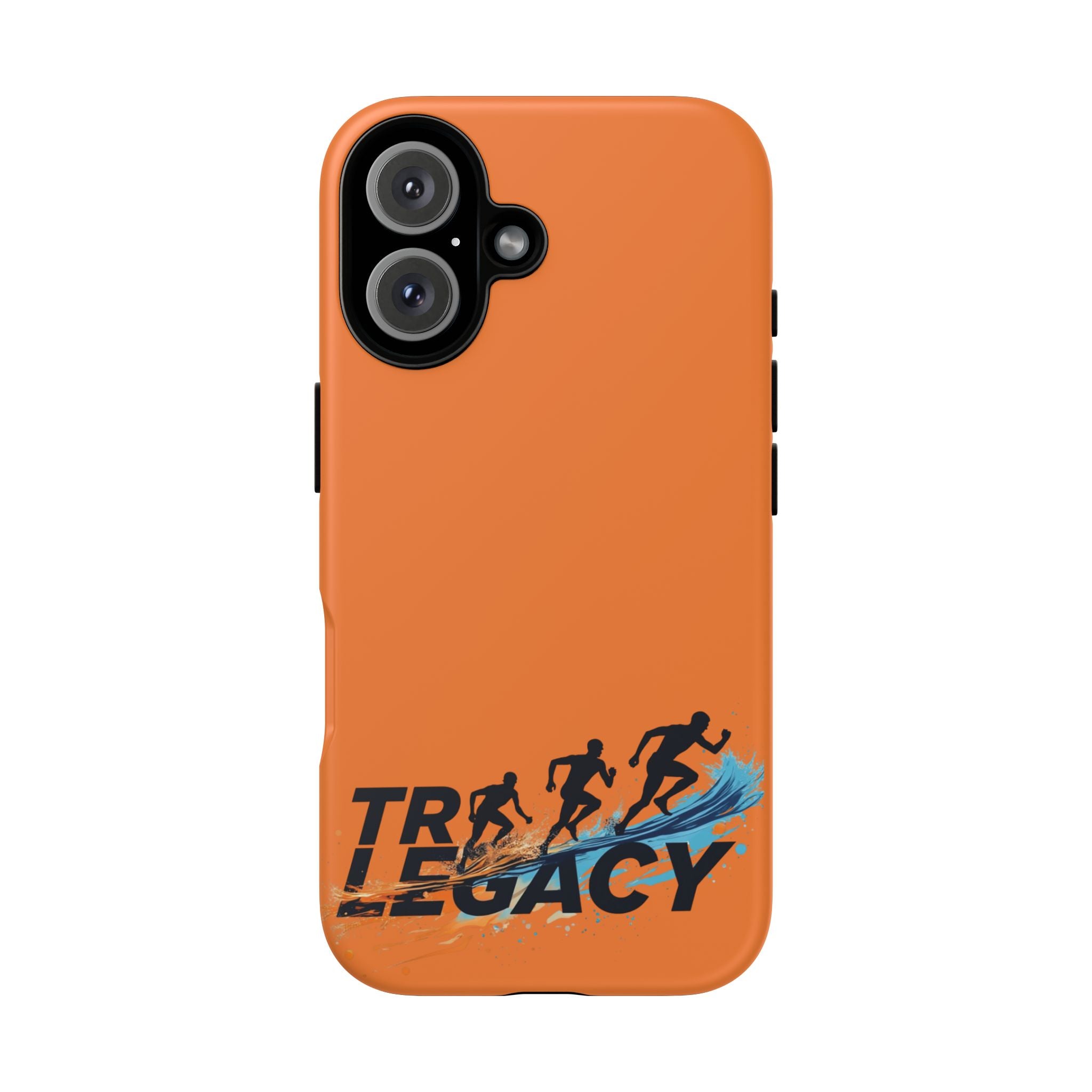 Dual-Layer Phone Case for Runners - Shock Absorption & Wireless Charging