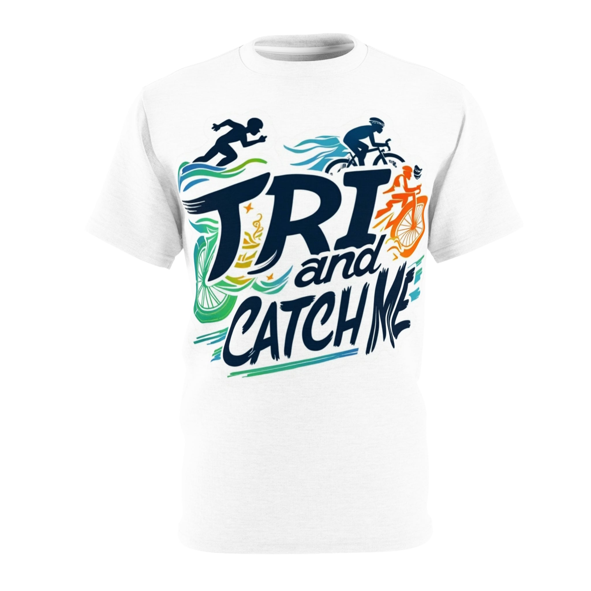 Unisex Triathlon Performance Tee - Quick-Dry, Moisture-Wicking Athletic Shirt for Triathletes & Fitness Enthusiasts