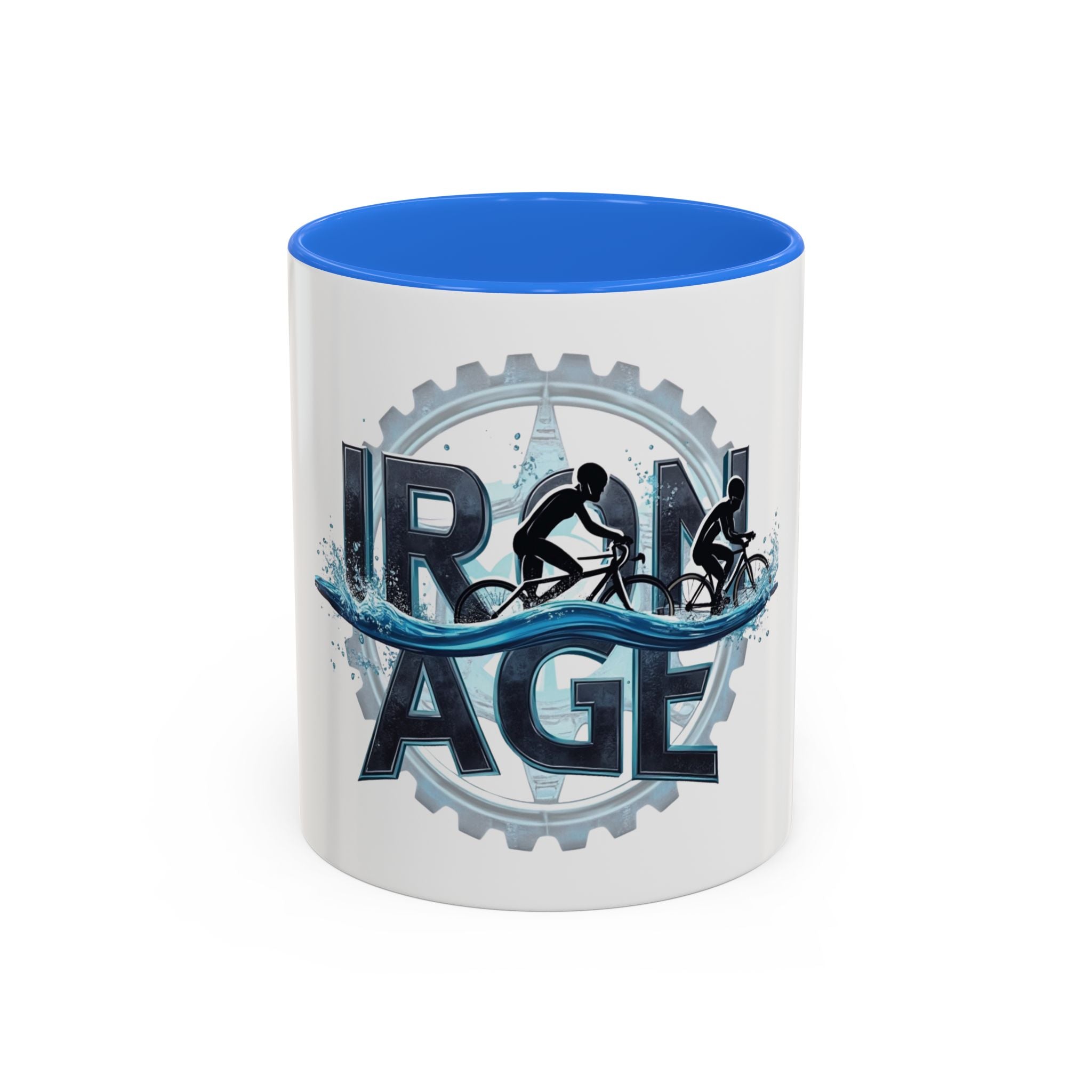 Ceramic Cycling Mug - Vibrant Design for Training Rides (11oz/15oz)