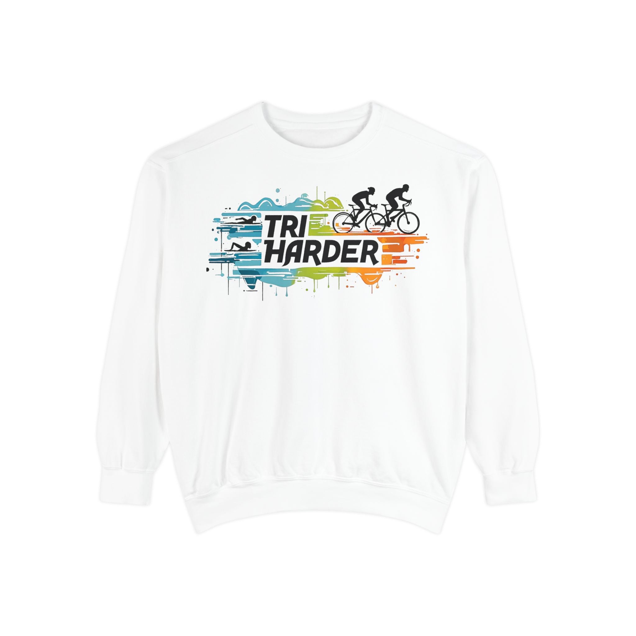 Tri Harder Unisex Sweatshirt for Athletes
