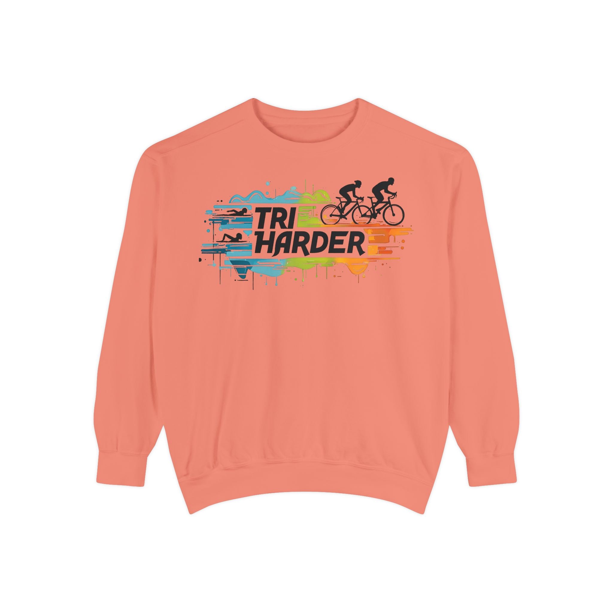 Tri Harder Unisex Sweatshirt for Athletes