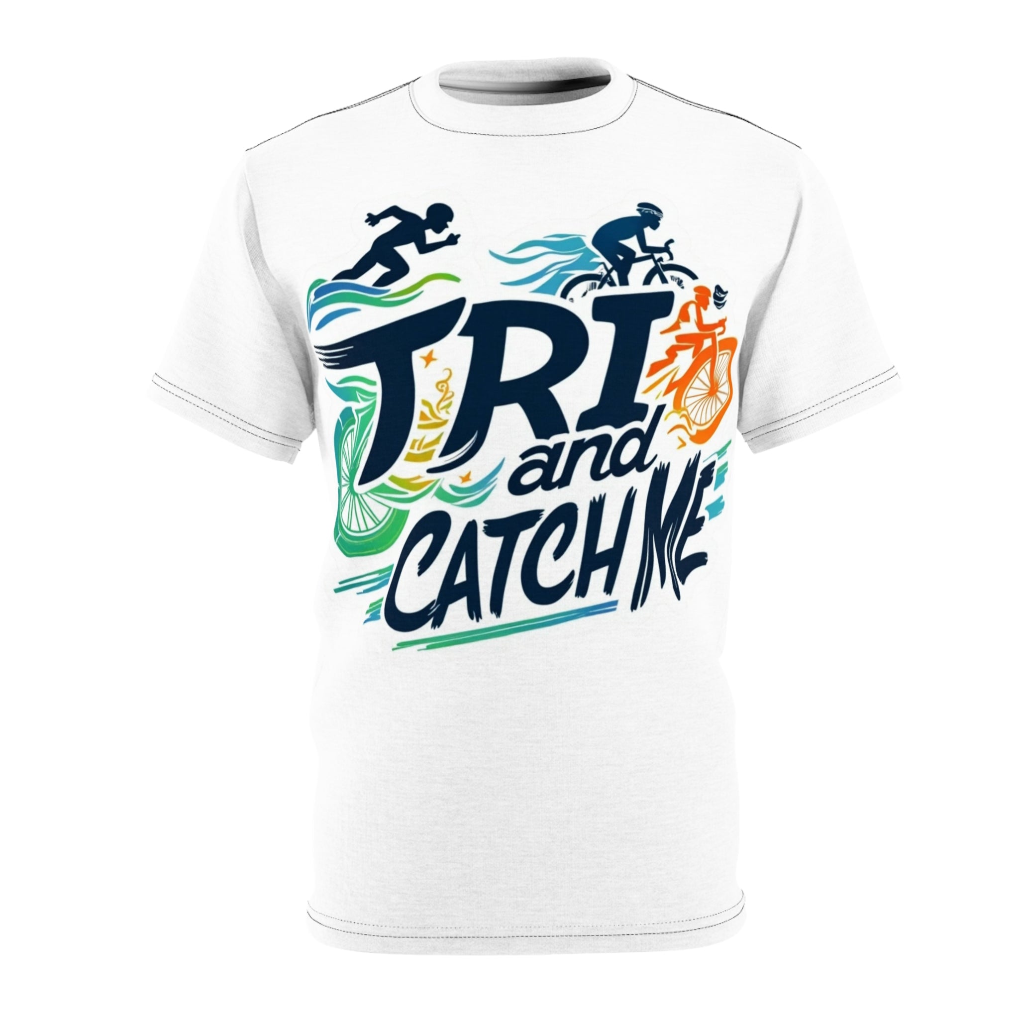 Unisex Triathlon Performance Tee - Quick-Dry, Moisture-Wicking Athletic Shirt for Triathletes & Fitness Enthusiasts