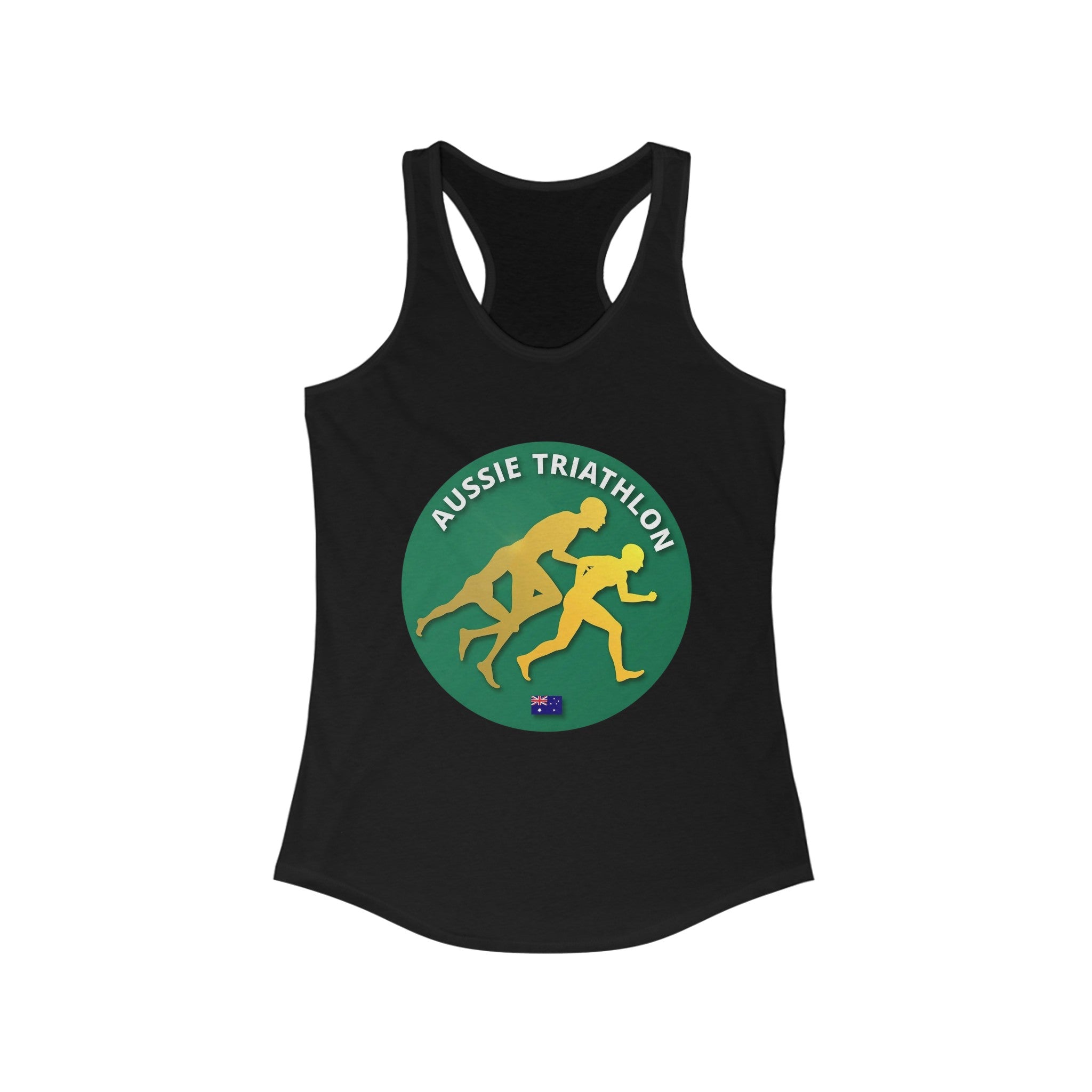 SEO Title: "Women's Slim Fit Triathlon Tank-Top with Racerback Cut - High Performance & Lightweight Fabric"