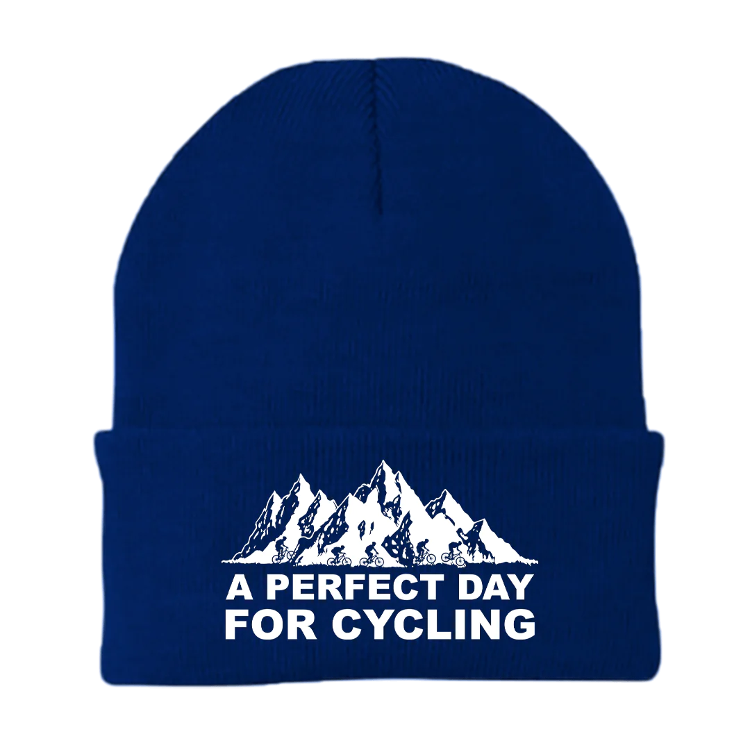 "Triathlon Beanie for Men & Women - Breathable Cotton-Acrylic, Warm Knitted Cap"