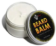 BeardGuru Smooth Whiskey Beard Balm - Tames Unruly Beard Hair, Softens and Smoothes, Eliminates Frizz with Natural Oils & Butters, Non-Greasy Formula