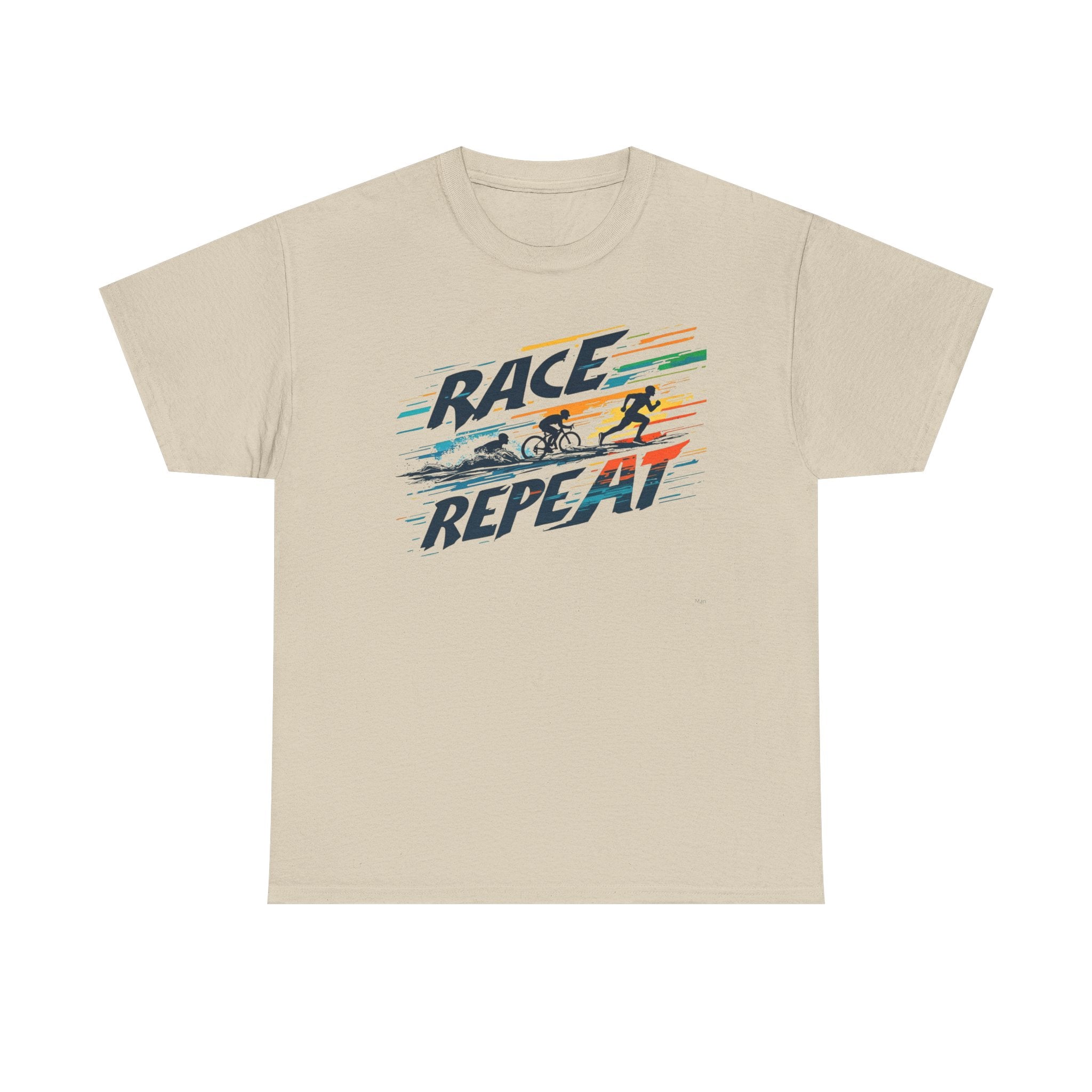 Race Repeat Unisex Heavy Cotton Tee