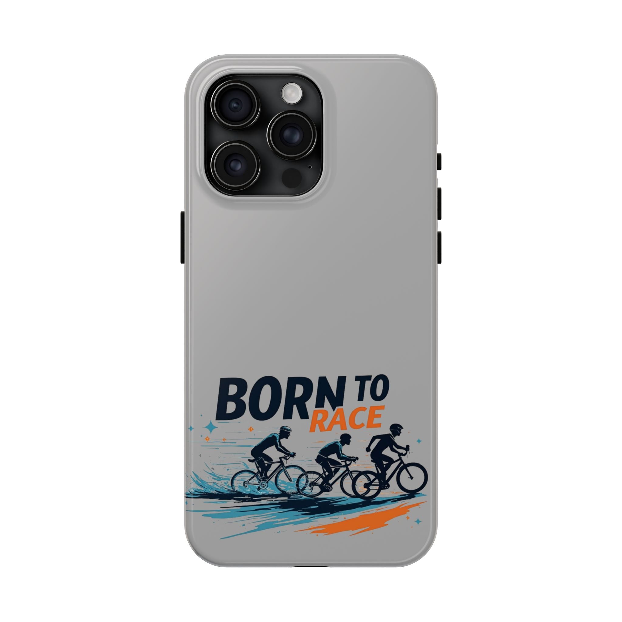 Born to Race Phone Case — Cyclist Shockproof Tough Case