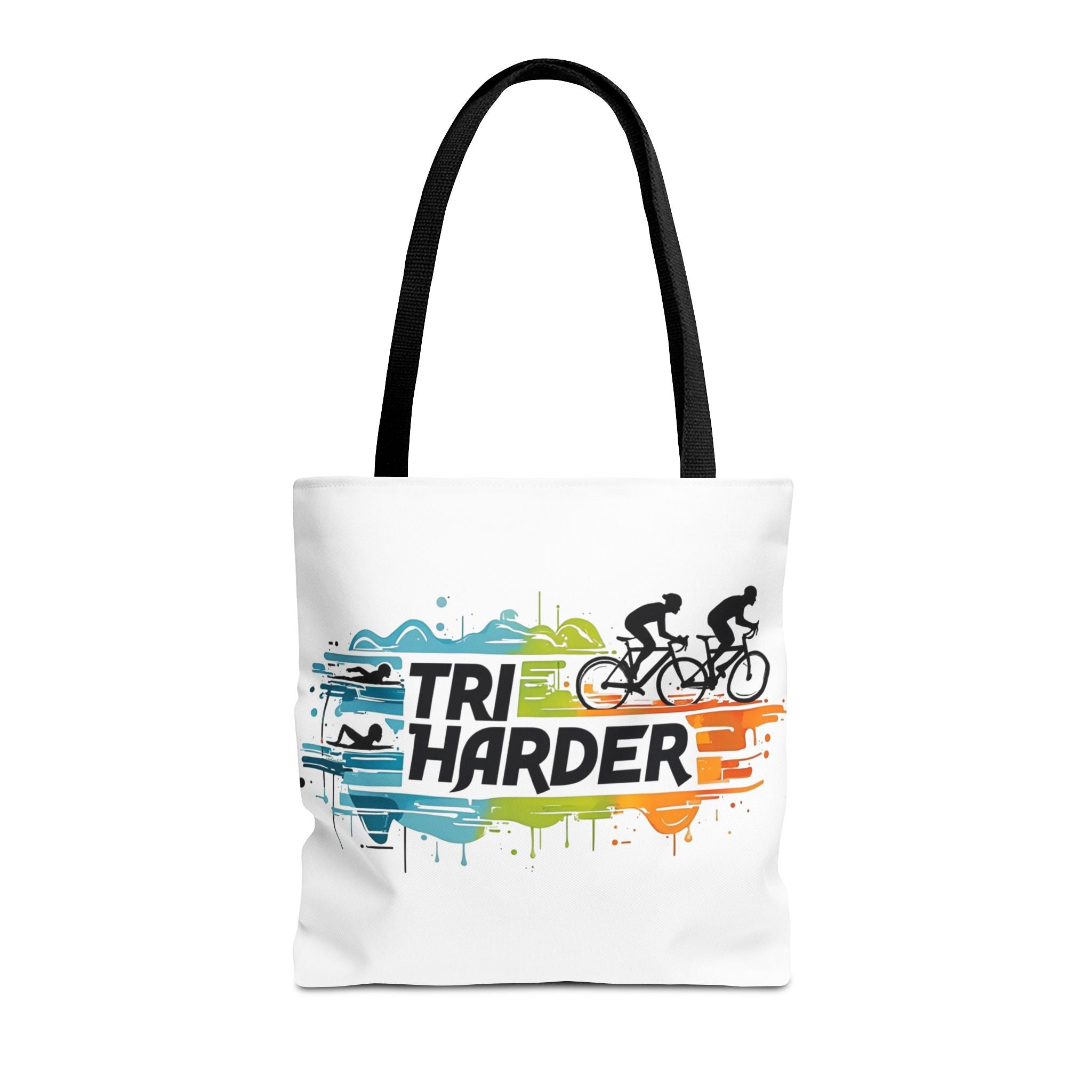 Tri Harder Cycling Tote Bag
