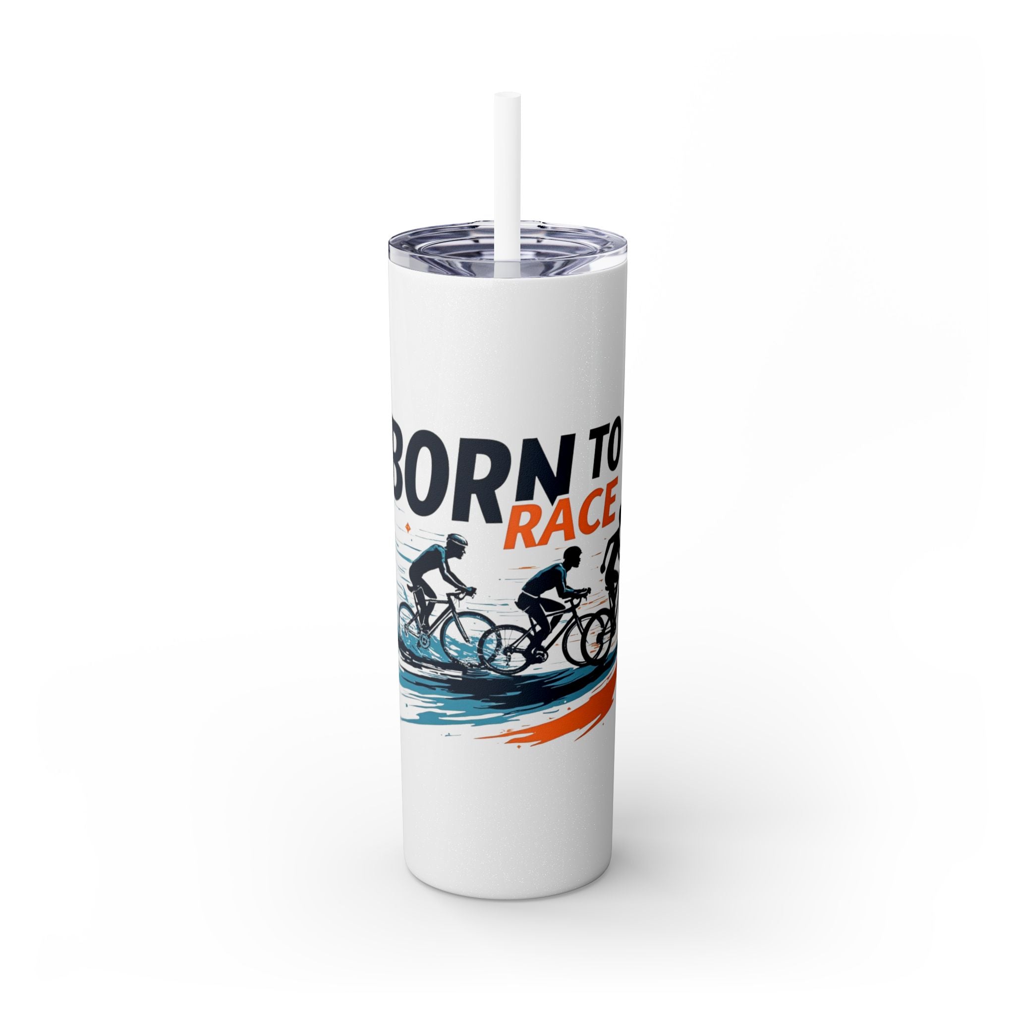 Cyclist Elite Insulated Stainless Steel Tumbler 20oz - Bike Bottle Holder Fit, Thermal Retention, Portable Drinkware by Maars