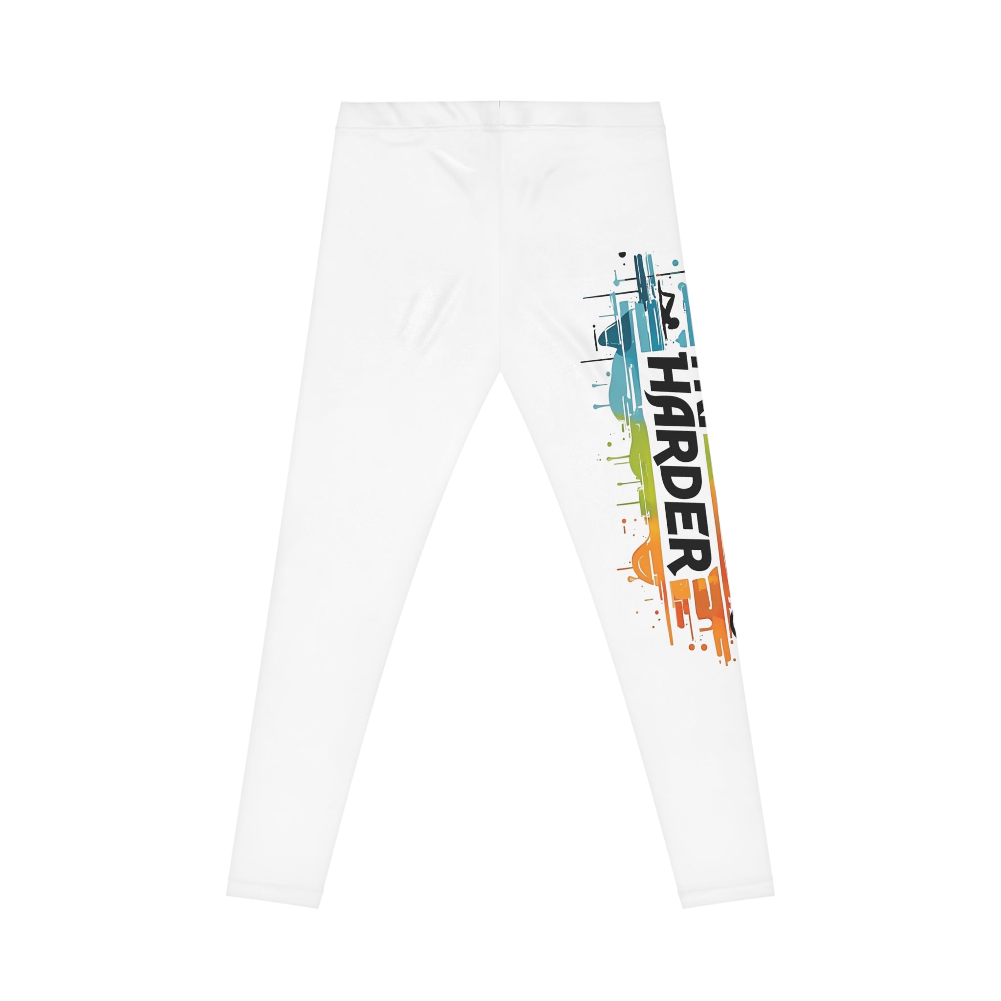 Triathlon Bike Leggings — "Finish Harder" Athletic Women's Leggings