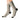Beige Crest Sublimation Socks – Vintage School Emblem Crew Socks