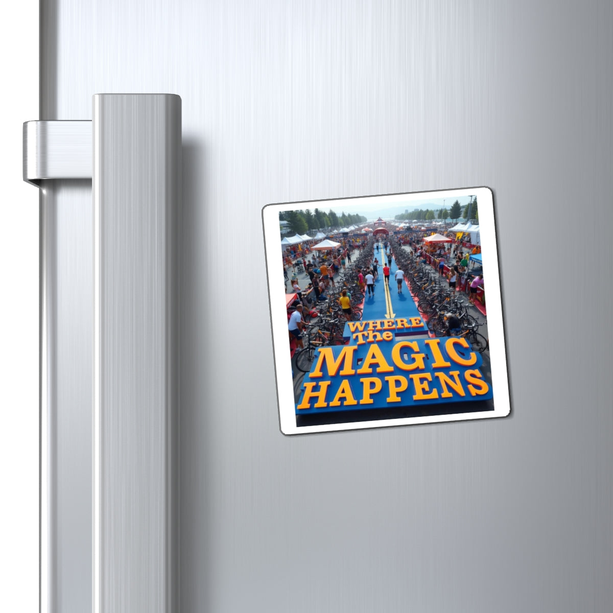 Custom Vinyl Magnets - Lightweight, Matte Finish with Magnetic Backing, Available in Various Sizes for Indoor Use