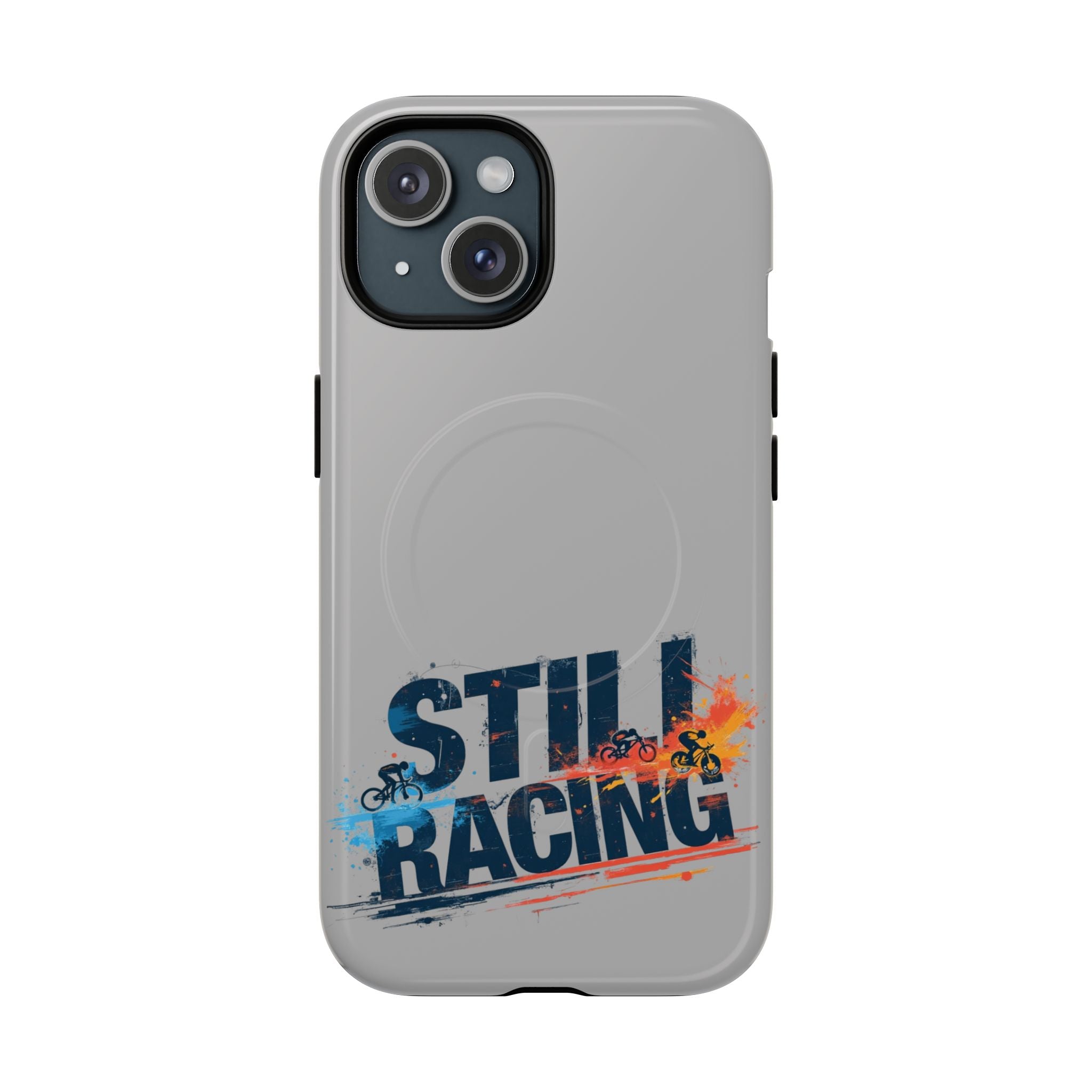 Magnetic Phone Case - Still Racing Design for Cyclists