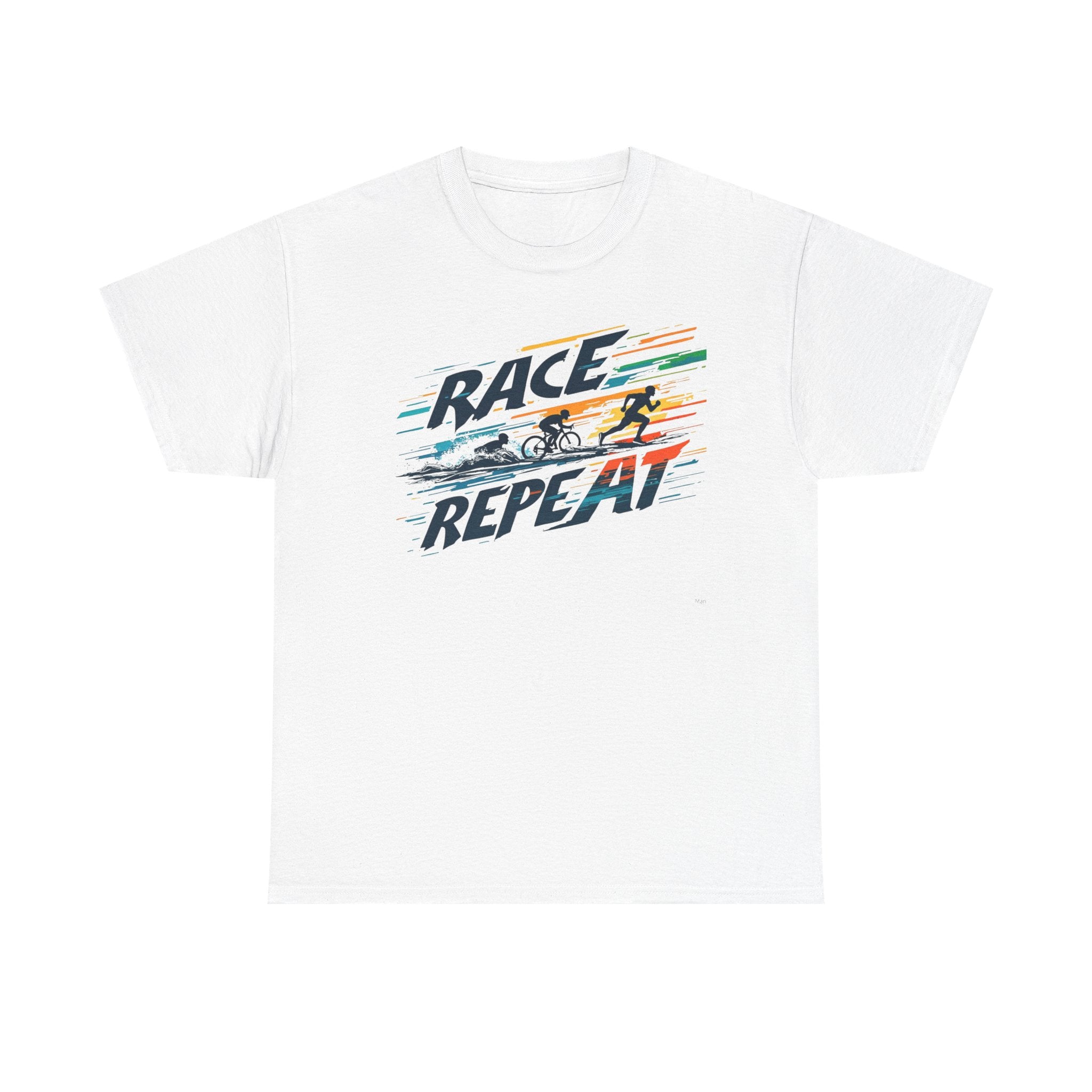 Race Repeat Unisex Heavy Cotton Tee