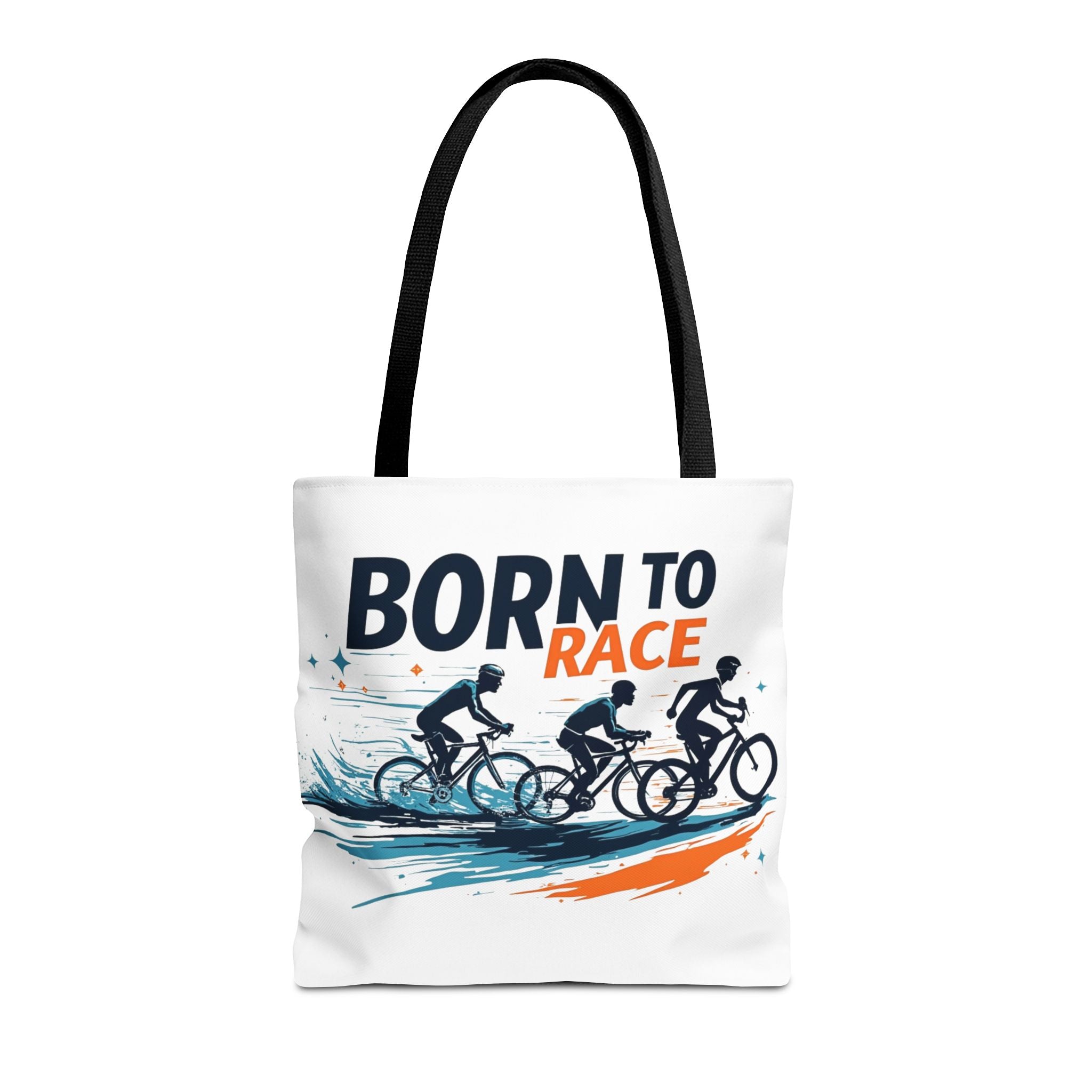 Born to Race Cycling Tote Bag – Bike Race Graphic Tote