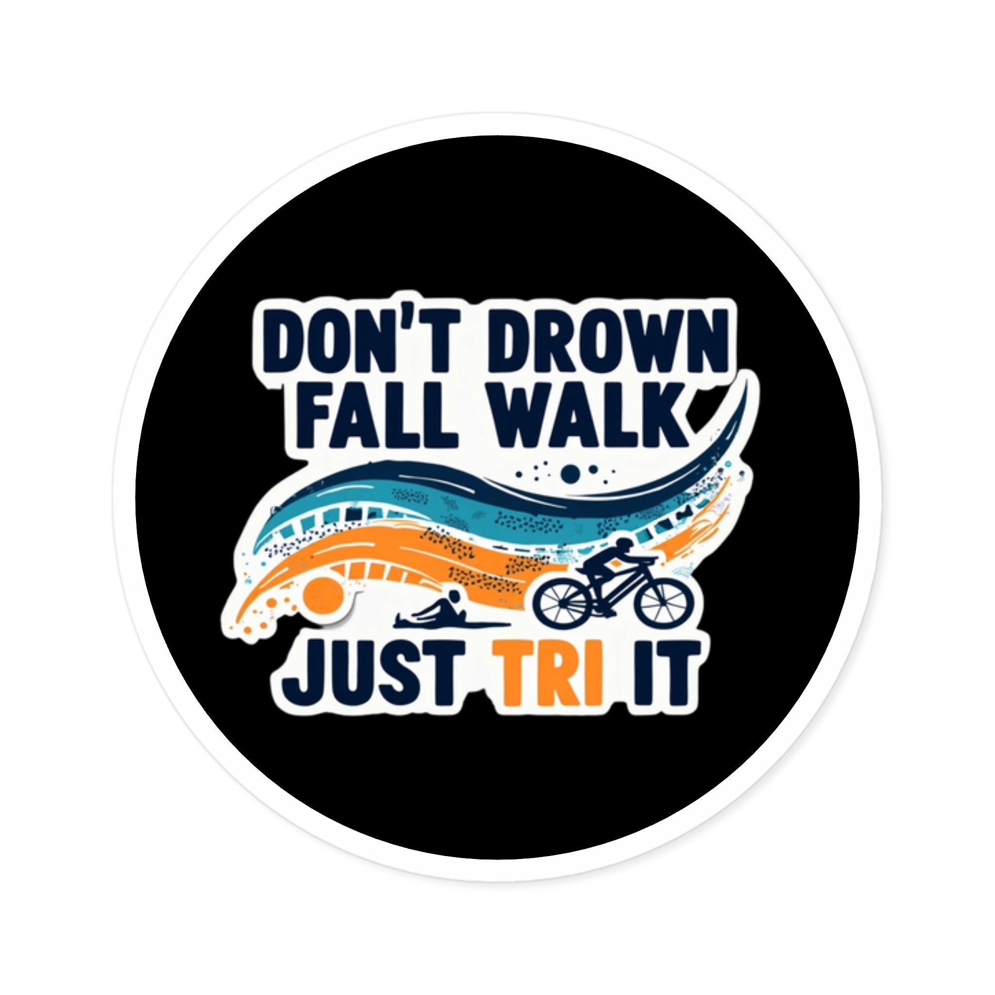 Active Lifestyle Motivational Stickers for Athletes - Premium Waterproof Vinyl, Scratch-Resistant, Eye-Catching Car and Outdoor Gear Decals, Perfect for Water Bottles and Laptops