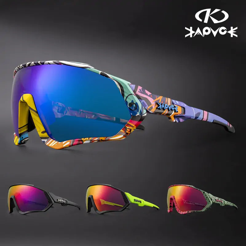 High-Definition Cycling Sunglasses with UV Protection, Polarized Lenses, and Non-Slip TR90 Frame for Enhanced Vision and Comfort