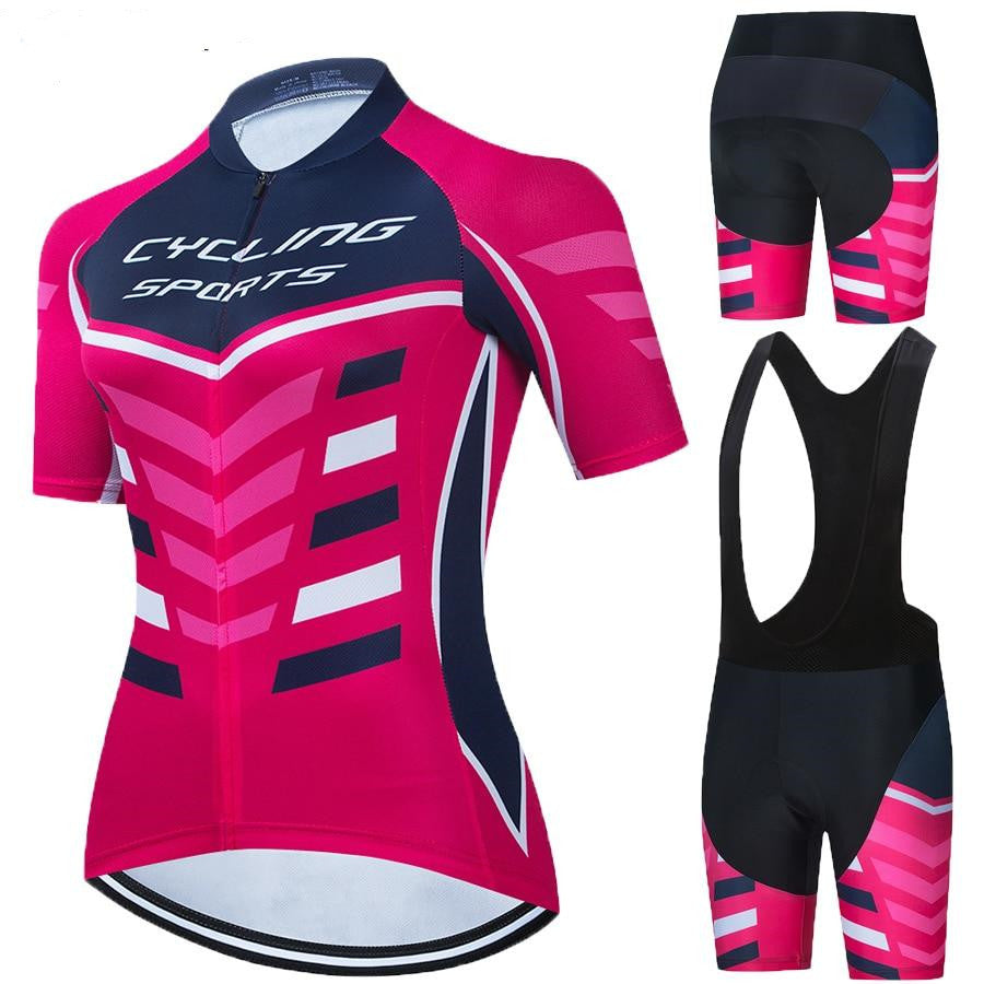 Quick-Drying Rose Red Cycling Jersey - Moisture Wicking, Breathable, XS to 5XL - TriSpirit Outfitters